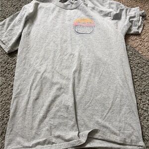 Jerzees Gray Kids T-Shirt with Sunset Logo